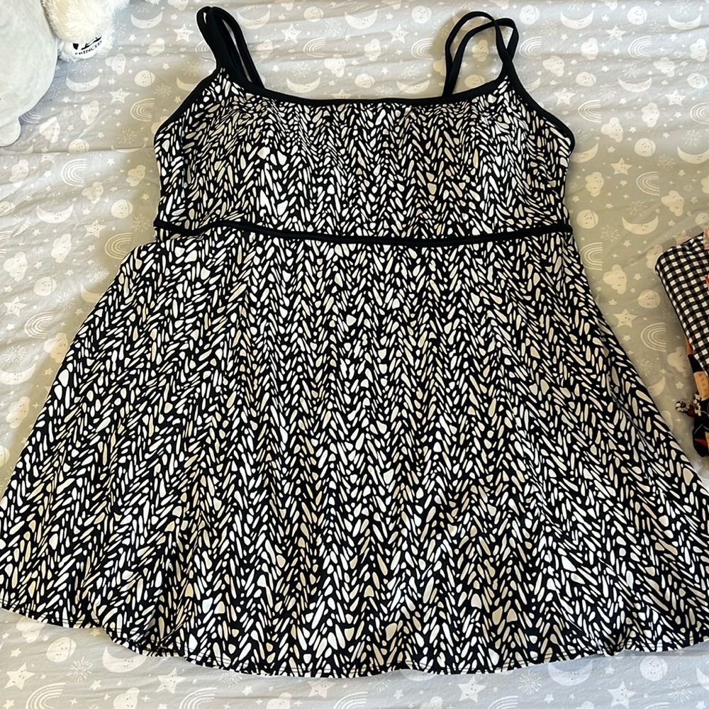Plus Size Swim Dress - 1X/2X
